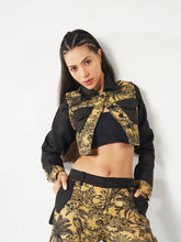 Jacquard Cropped Jacket