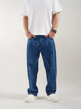 Baggy Fit Jeans- Bone X-ray