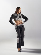 Jacquard Cropped Jacket