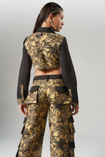 Jacquard Wide Leg Pants