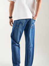 Baggy Fit Jeans- Bone X-ray