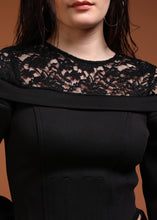 Scuba Lace detail top