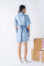Denim tencel Power play dress