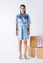 Denim tencel Power play dress