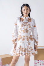 The schiffli edit- printed dress