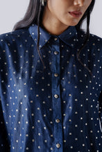Tencel denim flash frame shirt
