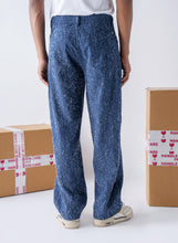 Distressed Thread denim pants