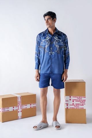Nouveau satin Shirt