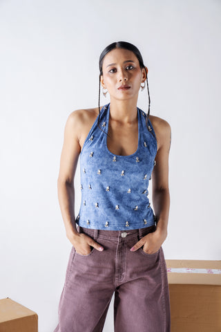 Blue Acid Wash