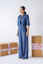 Denim tencel sparkline blazer